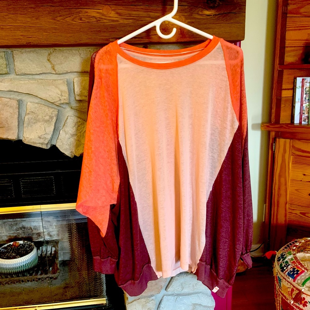 Free people LS tee. Brand new, without tags, dolman serves and very comfy